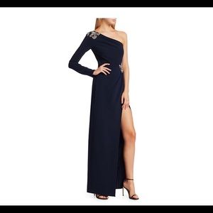 Marchesa Notte Crepe Gown